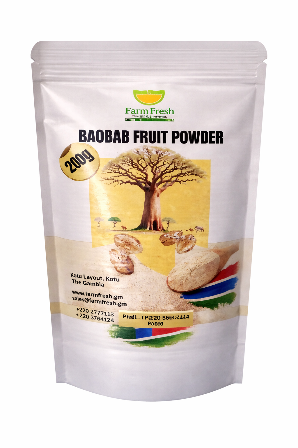 Baobab powder - 200grams