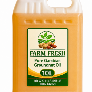 Gambian Groundnut oil 10L