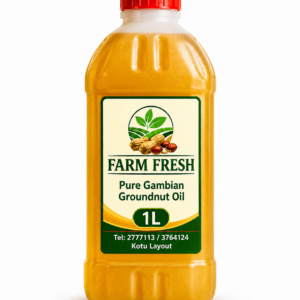 Gambian Groundnut oil 1L