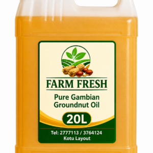 Gambian Groundnut oil 20L