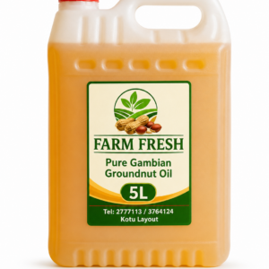 Gambian Groundnut oil 5L